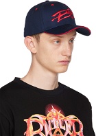 BUTLER SVC SSENSE Exclusive Navy Embroidered Cap