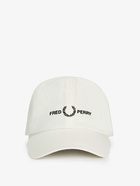 Fred Perry Hat White   Mens