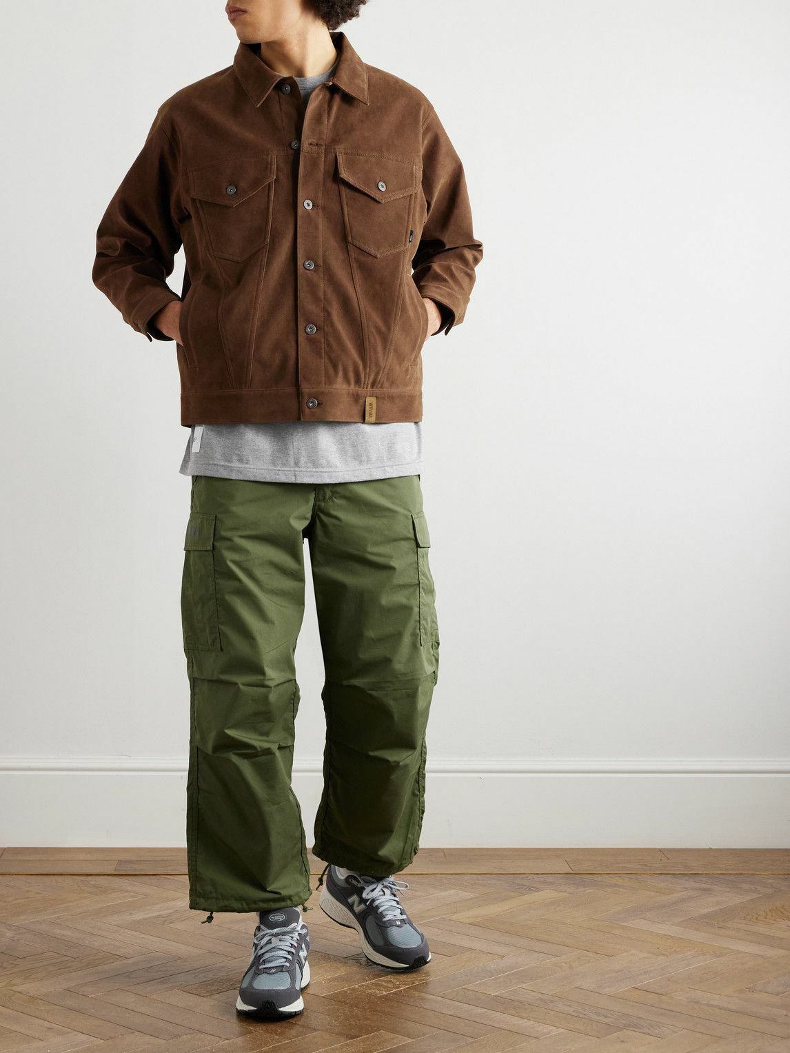 WTAPS - Logo-Appliquéd Jacket - Brown WTAPS