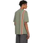 Loewe Green Rib Stripe T-Shirt