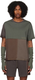 Eckhaus Latta Purple & Green Lapped T-Shirt