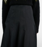 Proenza Schouler Heidi cotton-blend midi skirt