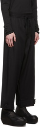 Julius Black Gathered Trousers