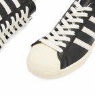 Adidas Men's Superstar Vintage Mig Sneaker in Core Black/White