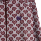 Needles Poly Jacquard Track Jacket in Heart