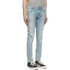 Nudie Jeans Blue Tight Terry Jeans