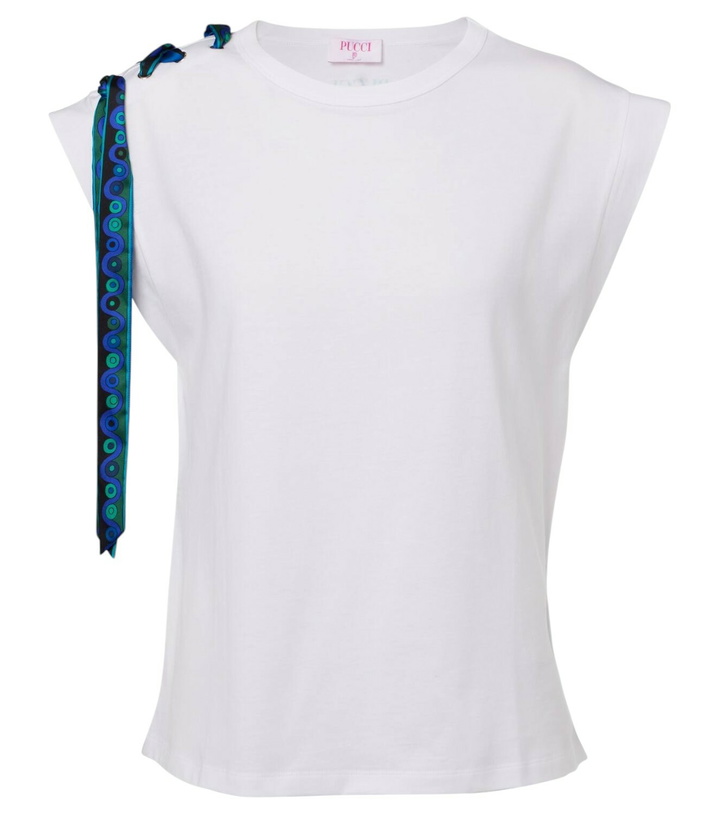 Photo: Pucci Iride-detail cotton T-shirt