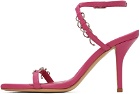 Miaou Pink GIABORGHINI Edition Reno Heeled Sandals