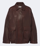Róhe Leather blouson jacket