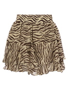 MC2 Saint Barth Eivissa - Miniskirt With Ruffles