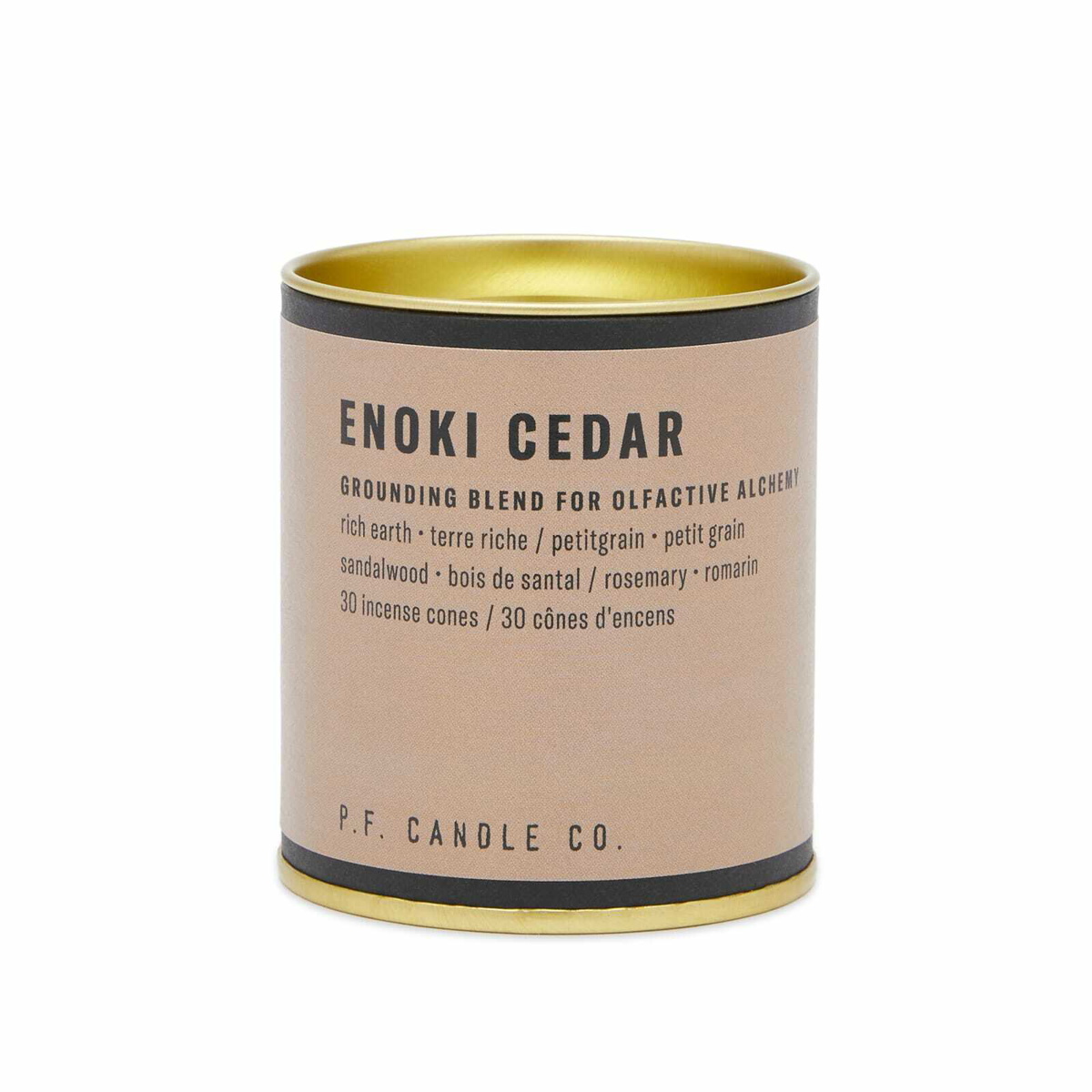 Photo: P.F. Candle Co . Enoki Cedar Incense Cones