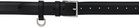 Anderson's Black Calfskin Ring Belt