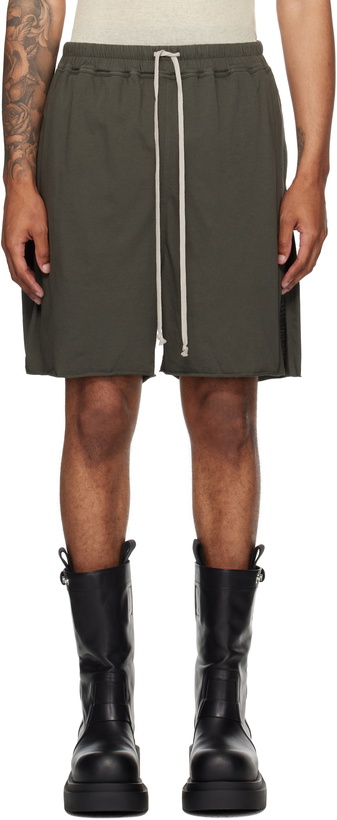 Photo: Rick Owens Khaki Concordians Boxers Shorts
