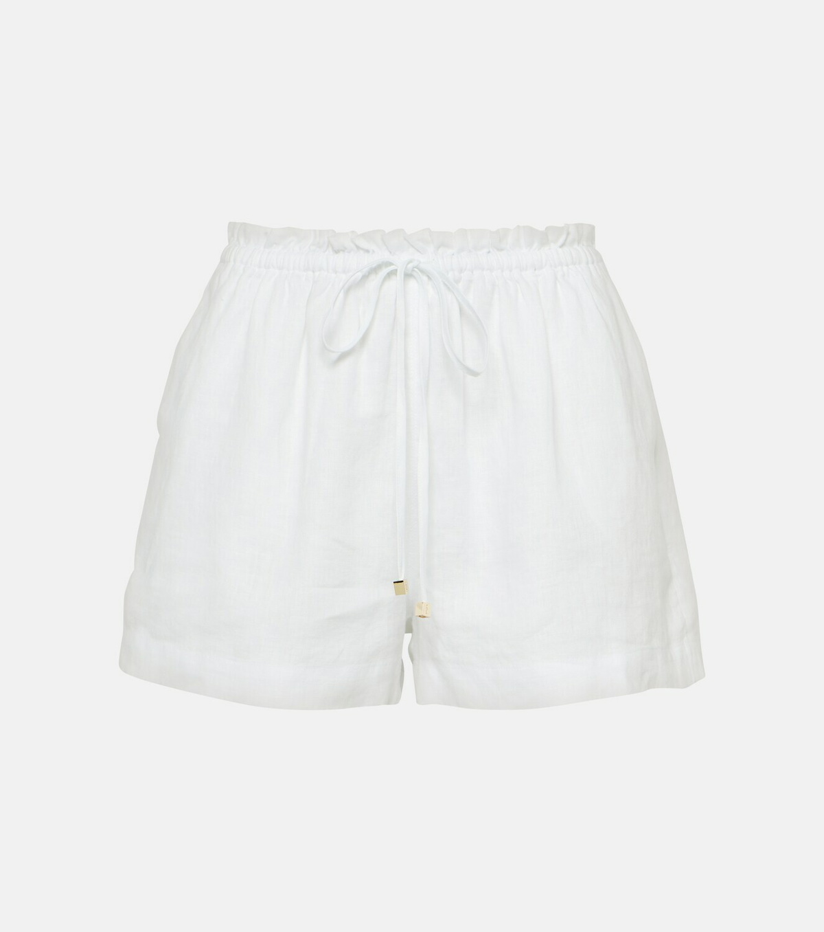 Heidi Klein White Bay linen shorts