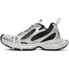 Balenciaga Silver & Black 3XL Gradient Sneakers