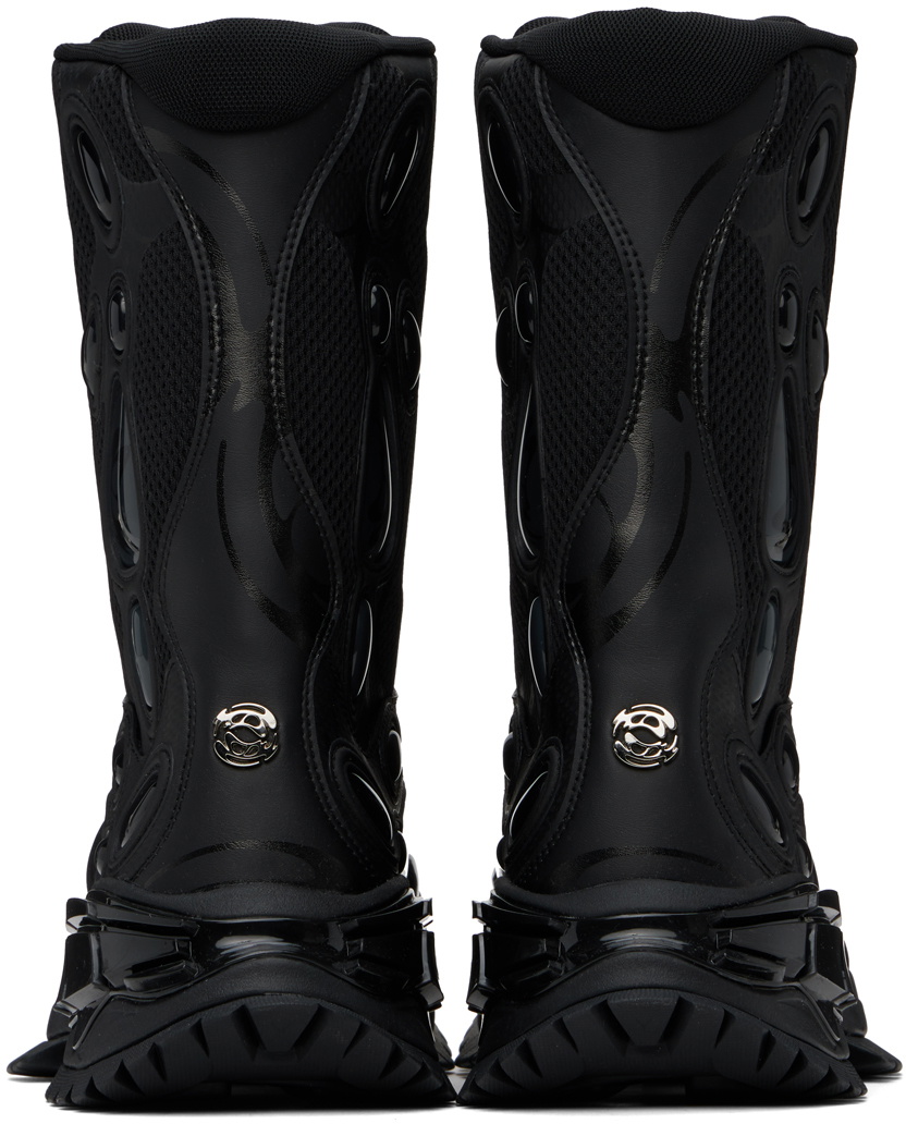 Rombaut Black Nucleo Lace-Up Boots