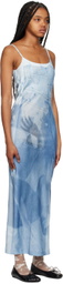 ELLISS Blue Handy Jean Maxi Dress