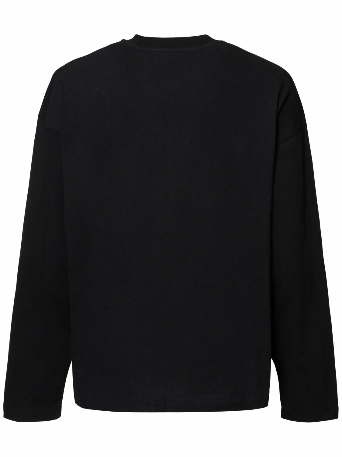 Tシャツ・カットソー JIL SANDER BLACK COTTON T-SHIRT WITH LOGO Logo T-Shirt Woman | Jil Sander Official Online Store