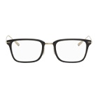 Eyevan 7285 Black and Gold Damas Glasses