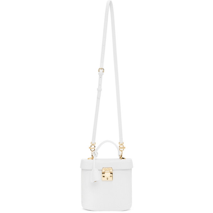 Photo: Mark Cross White Croc Benchley Top Handle Bag