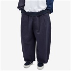 Anglan Men's Essential Balloon Trousers in Navy