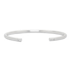 Le Gramme Silver Brushed Le 15 Grammes Bangle Bracelet