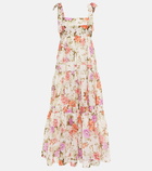 Zimmermann - Pattie floral cotton midi dress