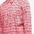 Comme des Garçons Homme Plus Men's Printed Shirt in Pink/Black