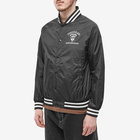 ICECREAM Men's Ic Sharks Nylon Bomber Jacket in Black