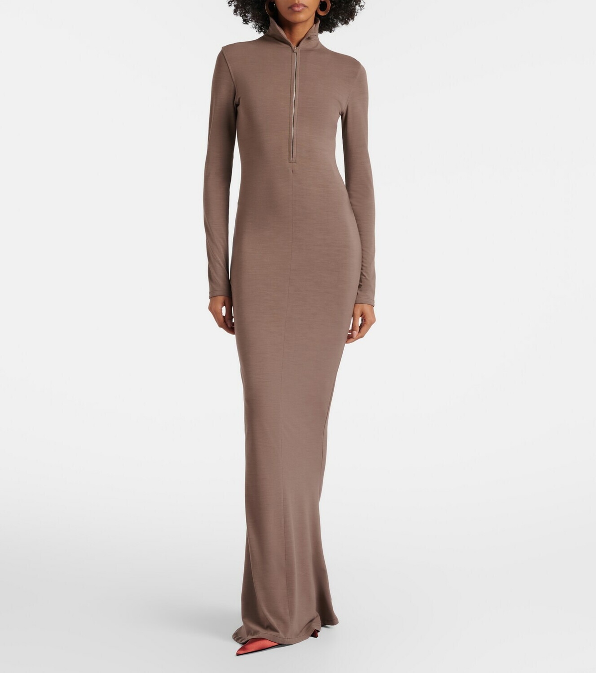 Mugler Jersey gown