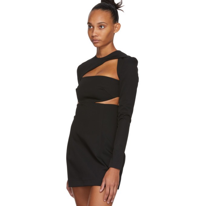 pink asymmetrical dress Size:EU 48 Black Little Dresses For waistline:basque