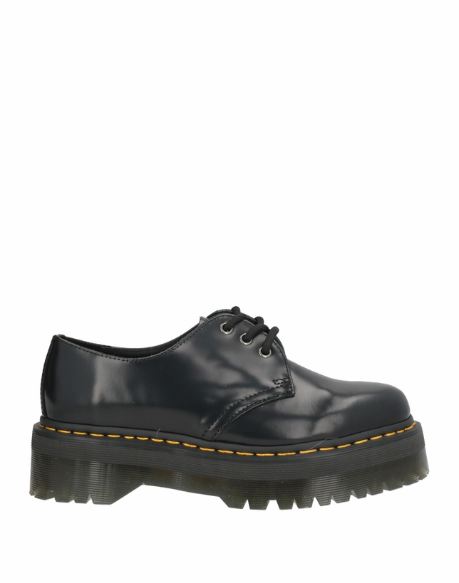 Photo: Dr. Martens 1461 Quad Polished Smooth Womens Lace-up shoes in Black