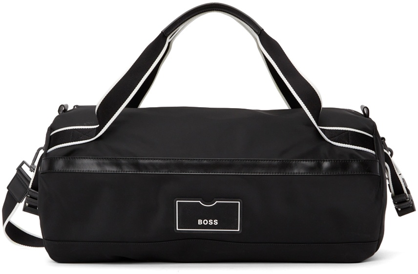 Boss Black Unwrapped Rolled Duffle Bag BOSS