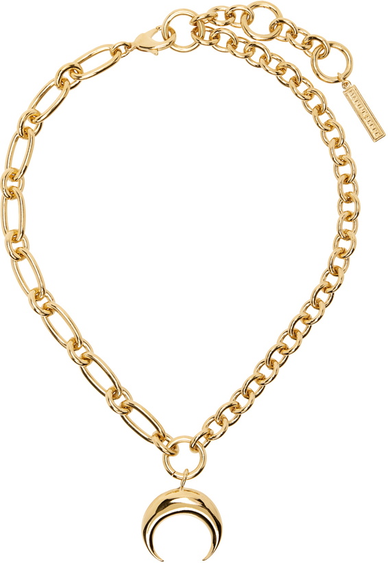 Photo: Marine Serre Gold Moon Charms Necklace