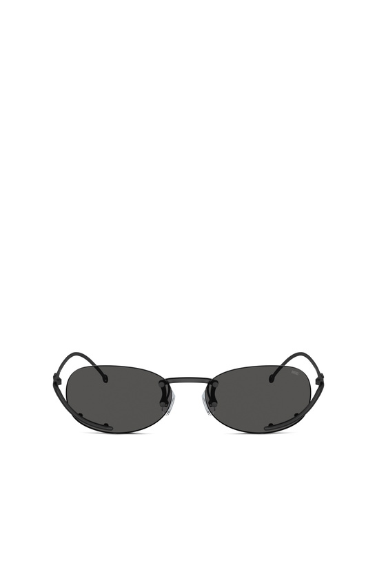 Photo: Diesel Oval sunglasses - Sunglasses - Unisex - Black