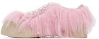Marni SSENSE Exclusive Pink Pablo Sneakers