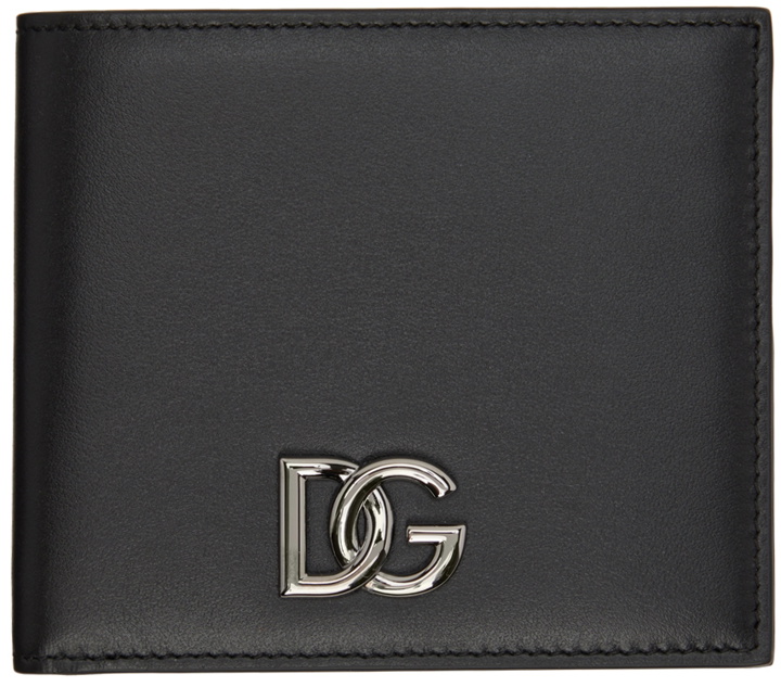 Photo: Dolce & Gabbana Black Logo Wallet