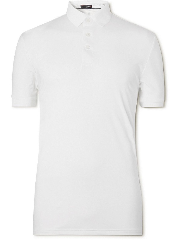Photo: RLX Ralph Lauren - Logo-Print Recycled Stretch-Shell Golf Polo Shirt - White