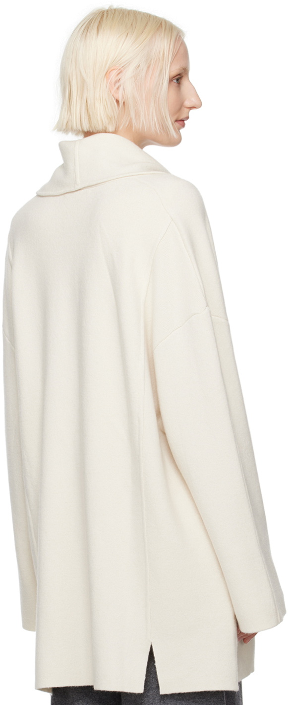 ジャケット Off-White Giacca In Lana Olivia Jacket / Moonbeam – J.Lindeberg