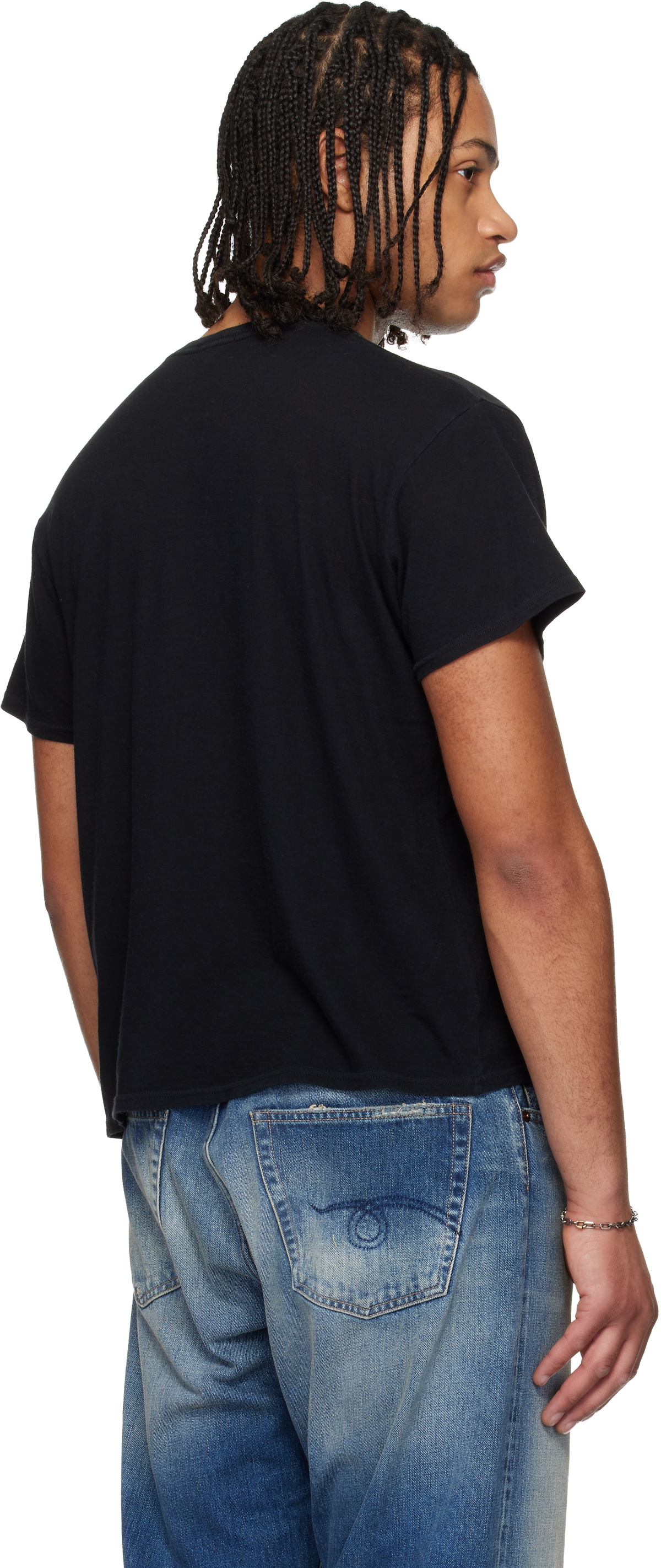 R13 Black 'Not A Fan' Boy T-shirt