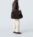 Zegna Leather duffel bag