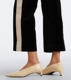 Posse Florian cotton velvet straight pants