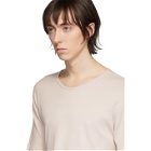 Lemaire Pink Rib Knit T-Shirt