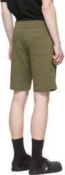 Moncler Khaki Cotton Shorts