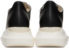 Rick Owens Drkshdw Black Abstract Sneakers