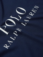 POLO RALPH LAUREN - Logo-Print Cotton-Jersey Pyjama T-Shirt - Blue