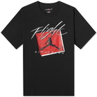 Air Jordan Men's Brand GFX 1 T-Shirt in Black/Red