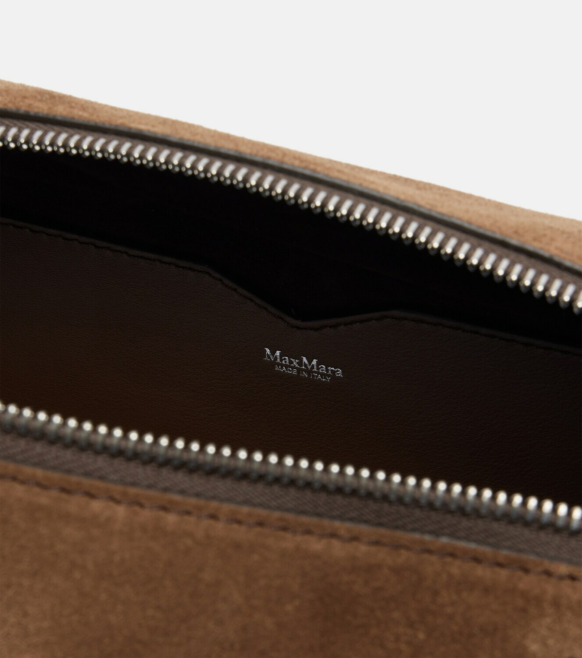 Max Mara Large suede shoulder bag