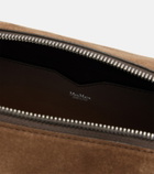Max Mara Large suede shoulder bag