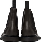 Common Projects Brown Leather Chelsea Boots